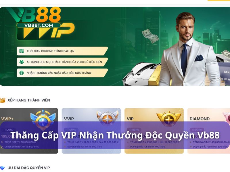 Thăng hạng càng cao càng nhận nhiều quà
