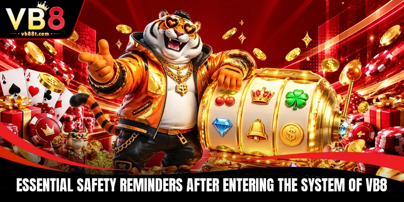 Essential safety reminders after entering the system of VB8