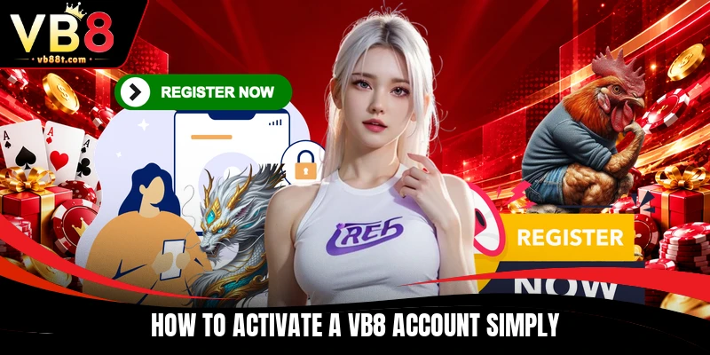 How to activate a VB8 account simply